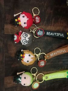 Cute Harry Potter Character Keychains (Set of 4)