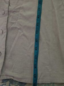 Yiping Button-Up Puff Sleeve Top, light lavender s