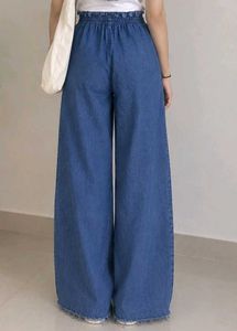 Women's Wide Leg Denim Pants