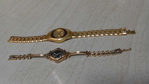 ✨ Stylish Golden Watches Combo | Men & Women ✨