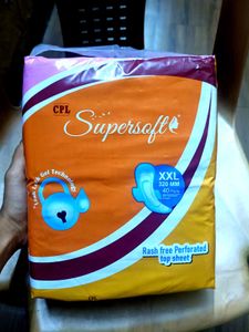 SUPERCARE(SANITARY PADS) 40 pads in one pack..