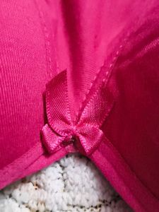 Comfortable Padded Red Bra
