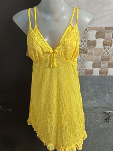 Lace Trim Nightgown