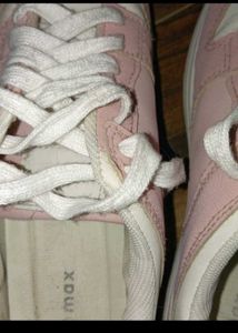 Pink &amp; White Casual Sneakers
