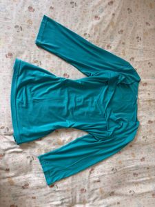 Teal Long Sleeve Top