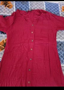 Burgundy Tunic Top