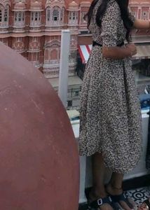 Floral Print Dress Material