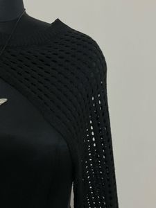 Y2K Black Knit Shrug