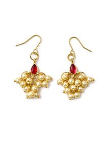 Exquisite Pearl &amp; Gemstone Earrings
