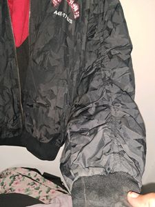 Red And Black Jacket