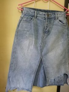 Denim Skirt