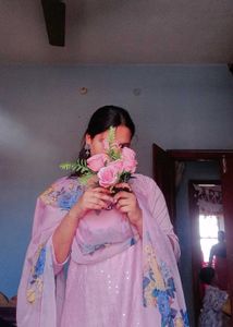 Elegant Pink Kurta Set with Dupatta