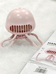 Cute Octopus🐙Mini Fan with flexible tripod stand