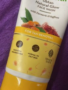 Mamaearth Ubtan Natural Glow Face Wash