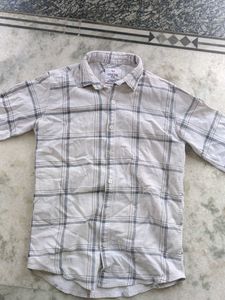 Men's Checkered Casual Shirt M size