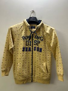 Boy's Royal King Zip-Up Hoodie