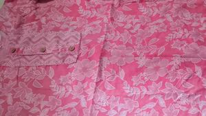 Pink Floral Kurta