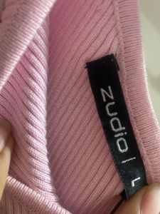 Cute Pink One-Shoulder top