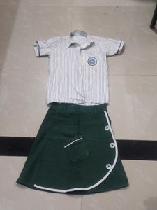 School Uniform Set - Skirt & Shirt