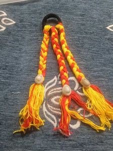 Handmade Braided Hair Ties 3 liyar