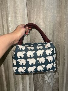 Chumbak  Polar Bear Print Pouch Bag