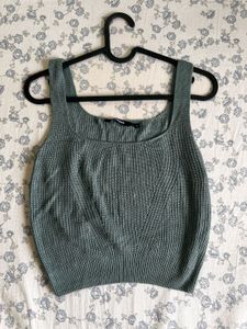 Nuon - Ribbed Knit Tank Top
