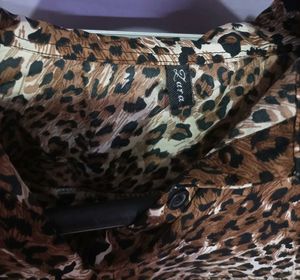 Leopard Print Shirt Zara