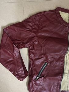 RED LEATHER JACKET