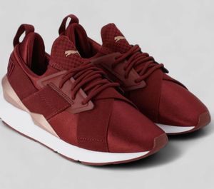Puma Burgundy Sneakers