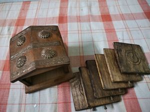 Wooden Tea Coster