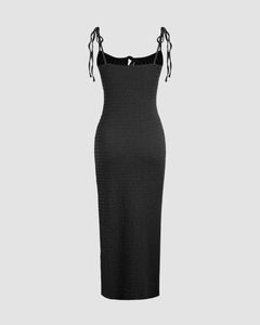 Black Bodycon Mini Dress