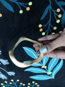 Golden Matte Wavey Kada