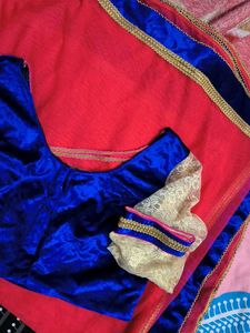 Loot Lo Offer Heavy Lehenga Choli Velvet Blouse