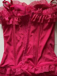 Pink Lace Corset