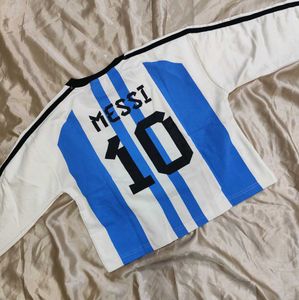 Argentina Football Top - Messi 10