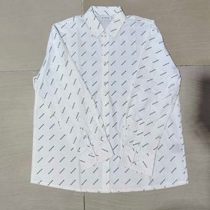 Balenciaga All Over Logo Shirt
