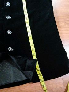 Classic Black Velvet Jacket