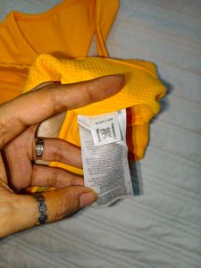 Reebok Orange Sports Bra