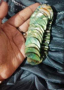 Unique Green Stone Bracelet
