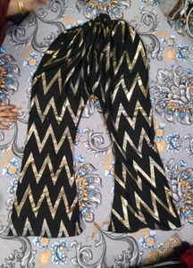 Golden kurta and palazzo pant set