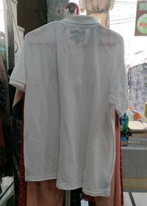Woodland White Polo Shirt