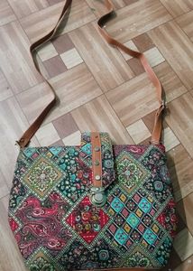 Patterned Crossbody Bag
