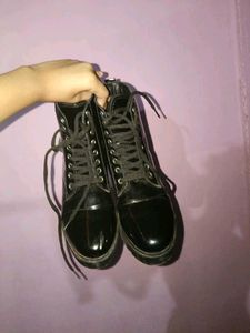Black Combat Boots