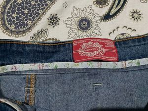 Denim Mini Skirt