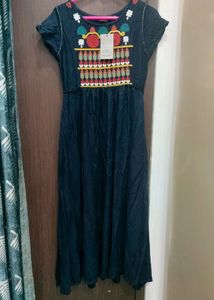 Embroidered Midi Dress - New with Tags!