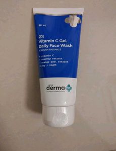 The Derma Co 2% Vitamin C Gel Daily Face Wash with