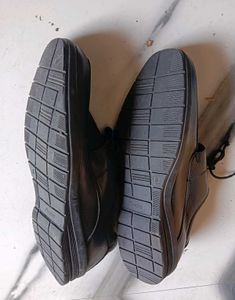 Bata Black Leather Formal Shoes