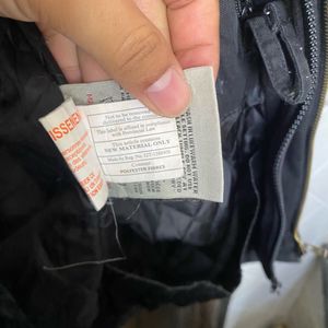 Dakota Hooded Black Jacket