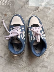 Cute Blue & White Shoes