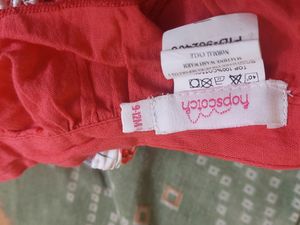 Red Dress Only 2 Times Wear 1-2 Yr Baby Dres